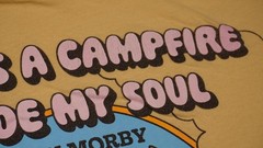 Kevin Morby Shirt Mens Medium Yellow Campfire Inside My Soul Music Band Tee