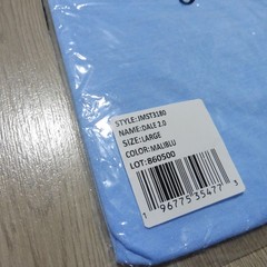 JOHNNIE-O Mens L LARGE DALE 2.0 T SHIRT MALIBLU BLUE SHORT SLEEVE GOLF TEE