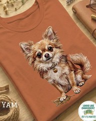 Chihuahua Printed Design Comfort Tee
