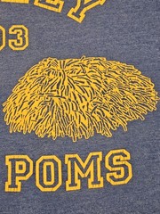 Vintage 1993 Copley Ohio Cheerleading Pom Poms T Shirt XL FOTL Best Distressed