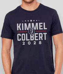 Kimmel Colbert 2028 Shirt: Jimmy Kimmel and Stephen Colbert for President