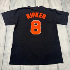 VTG Cal Ripken Jr Baltimore Orioles T Shirt L Cooperstown Collection Baseball