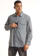 UPF 50+ Mens Quick Dry UV Protection Shirts Long Sleeve Hiking Fishing Work Tops