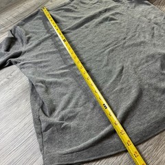 Sonoma Thermal Crew Mens L Gray Waffle Knit Long Sleeve Layering Shirt J88