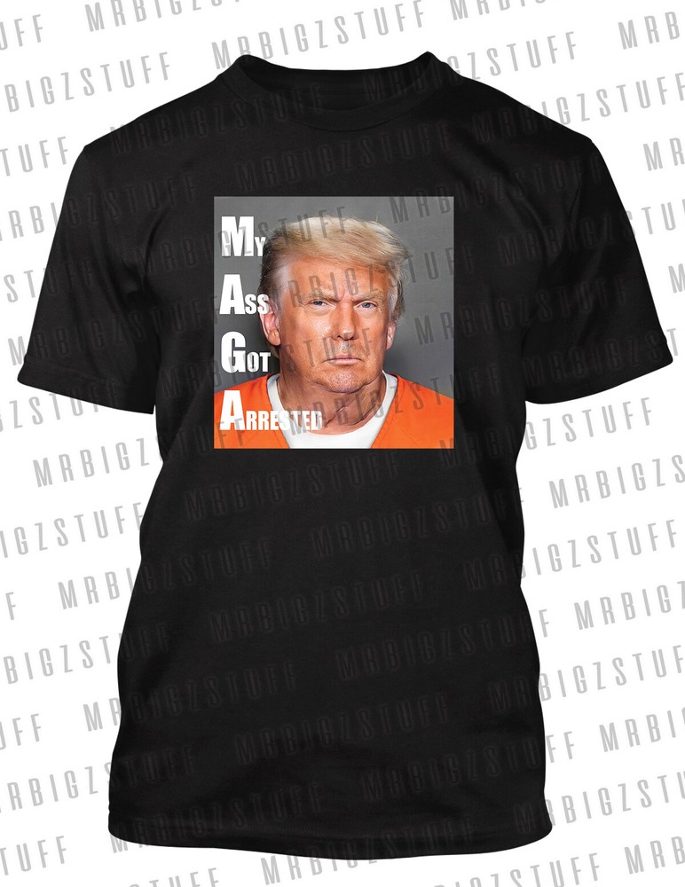 Trump M.A.G.A Fulton County Tee Shirt Big Tall Sm Graphic Sport Pro Club Shaka