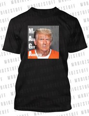 Trump M.A.G.A Fulton County Tee Shirt Big Tall Sm Graphic Sport Pro Club Shaka