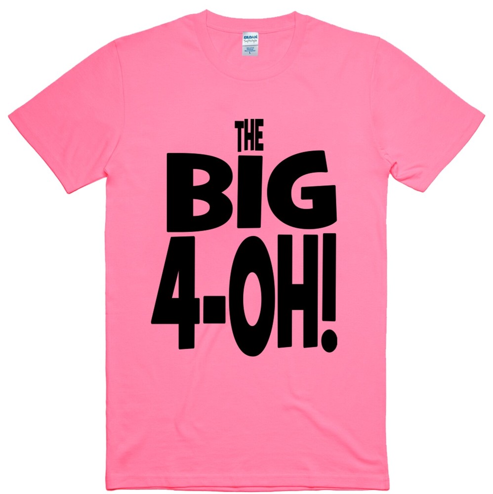 Funny T Shirt 40th Birthday Party Unisex Regular Fit 100% Cotton Tee