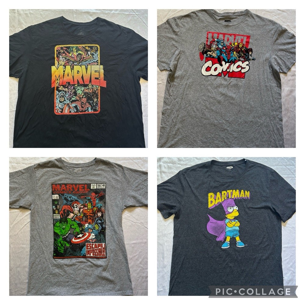 50 pcs Randoms Graphic women + Men’s T-Shirt Lot Wholesale Reseller Box 📦