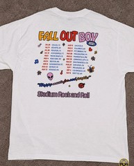 Fall Out Boy 2016 Wintour Is Coming Tour T Shirt Medium Band Tee