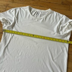 RRL Ralph Lauren T Shirt Size 2XL Cotton Short Sleeve Single Stitch White