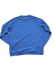 Peter Millar Mens Blue Crown Sport Cradle Performance Crewneck T-Shirt Size S