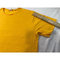 Royal Avalon Sun-Ray UV Protection Bamboo Blend T-Shirt Mens Large Yellow Solid