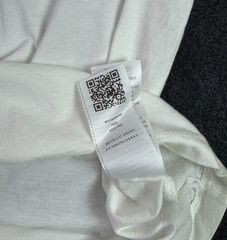 NEW True Religion Mens XL Graphic T-Shirt White Metallic Drippy Horseshoe NWT
