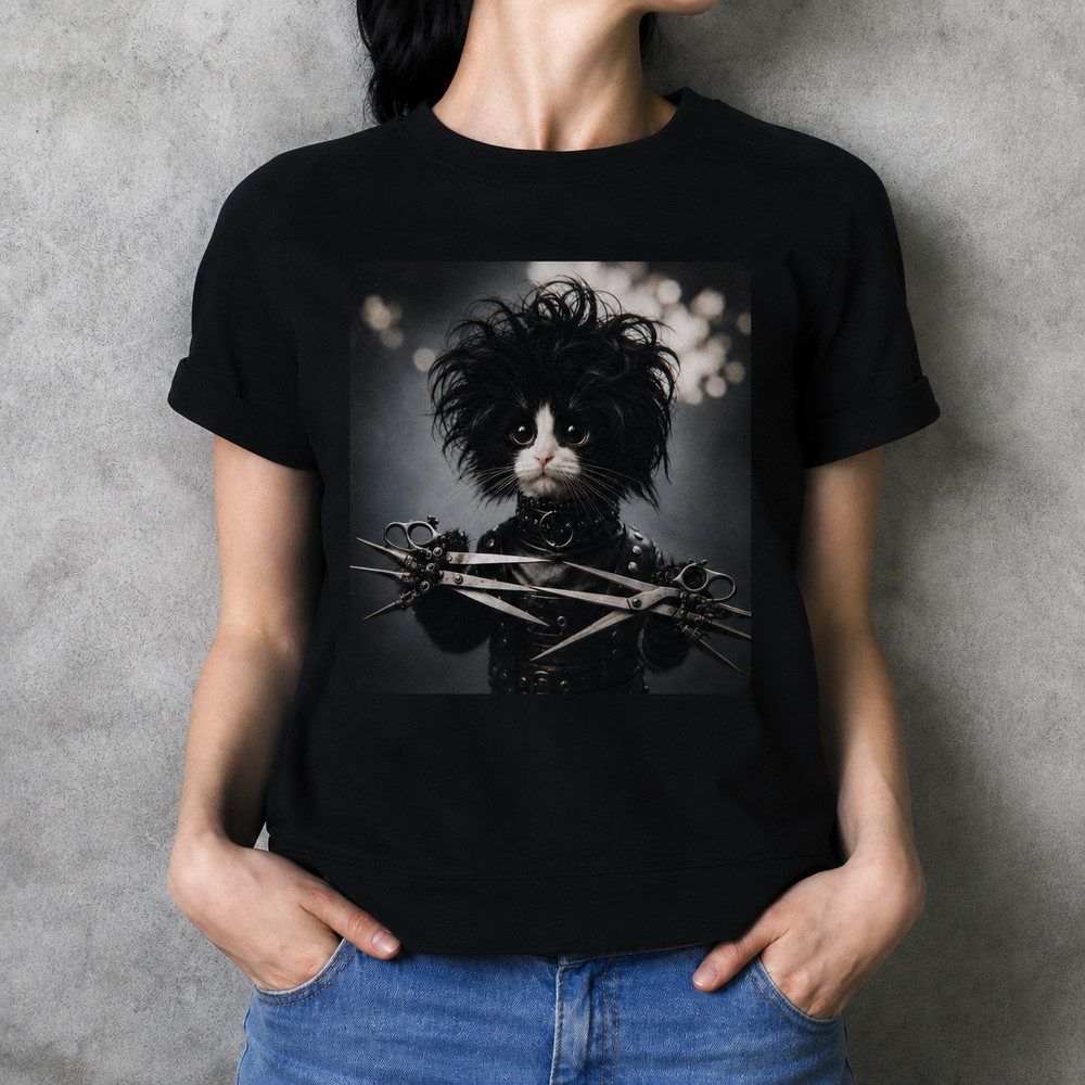 Spooky Cat Shirt Cat Parody Gift For Cat Lovers Tee