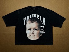 Youngla 4204 Men’s XL UFC™ Fighter Hasbulla Tee Shirt Black Young La
