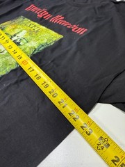 Rare Vintage Merch Marilyn Manson Death Tarot Card 2000 Cotton BG Shirt Size XL