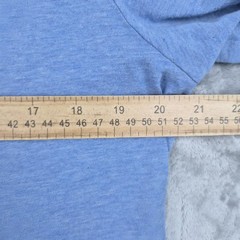 Travis Mathew T Shirt Mens L Blue Hawaii Flag Golf Cart Graphic Tee Tagless Pima