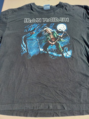 Vintage 1990’s The Roxx Iron Maiden Double Sided Single Stitch T-Shirt Size 3XL