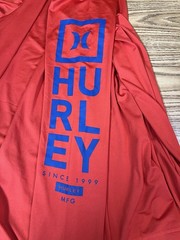 Hurley Set Of Men’s Long Sleeve Stretch UPF Shirt XXL One Blue One Red NWOT❗️