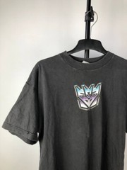 90s Transformers Vintage T Shirt Centre Logo Crystal Archive M Size Mens washed