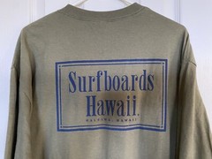 New Surfboards Hawaii Long Sleeved T-Shirt Original Classic, Two Vintage Designs