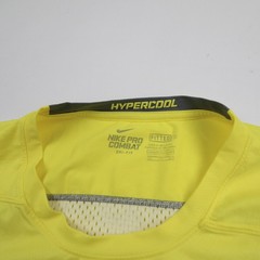 Nike Pro Hypercool Short Sleeve Shirt Men’s Yellow Used L