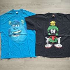 60 Piece Vintage T Shirt Wholesale Bundle Lot Graphic Tees 80s 90s Y2K