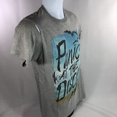 Panic! At The Disco T Shirt Gray Size Small Band Tee Retro Big Front Graphic
