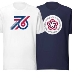 1976 American Bicentennial Unisex Retro T-shirt – Bygone Brand