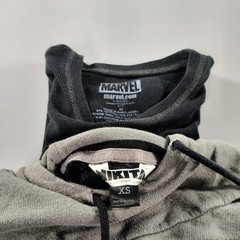 Lot of 8 Crew Neck Hoodie Pull Over Long Sleeve T-shirts Mens Size XS/S/M/L/XL