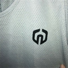 NELEUS ‘Dry Fit Logo Muscle’ Mesh Tank Top Men’s M Gym Workout Exercise Grey NWT