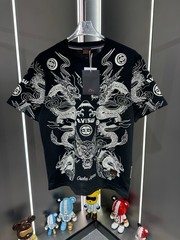 Evisu t shirt tee black S/M/L/XL/XXL