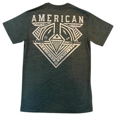 New Men’s American Fighter Premium Athletic MMA Black T-Shirt XS-4XL
