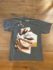 Travis Scott Astroworld Wish You Were Here Tour Gray T-Shirt Size Large