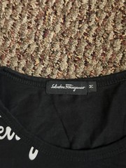 Exellent Salvatore Ferragamo Trending, Unique And High QualitOver Print. Sz Med