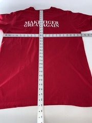Make Tiger Great Again T-Shirt Men’s XL Red Cotton Short Sleeves Golf YGI P5-56