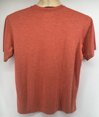 Duluth Trading Armachillo T Shirt Relaxed Fit Large Orange Short Sleeved Mens