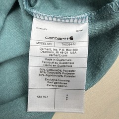 Carhartt Men’s S Loose Fit Pocket Henley T-Shirt Summer Blue Heather NWT TK0084