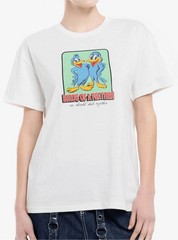 Billie Eilish Birds Of A Feather White Graphic Unisex T-Shirt