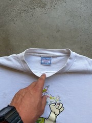 Vintage 90s Graffiti Hip Hop Clown T-Shirt Size XL JNCO