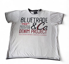 Blue Trade T-Shirt Men’s 3XL White Graphic Logo Short Sleeve Crew Neck