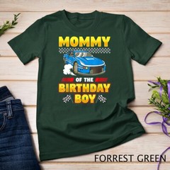 Mommy of the Birthday Boy Race Car Racing Party Family T-Shirt Unisex T-shirt