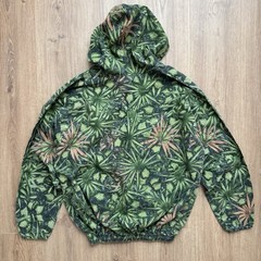 Vintage DK Flatwoods Florida Camo Hunting Jacket XL Full Zip Hooded USA Made