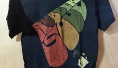 2005 THE BEATLES RUBBER SOUL Black Cotton T-SHIRT Apple Corps Adult Size SMALL