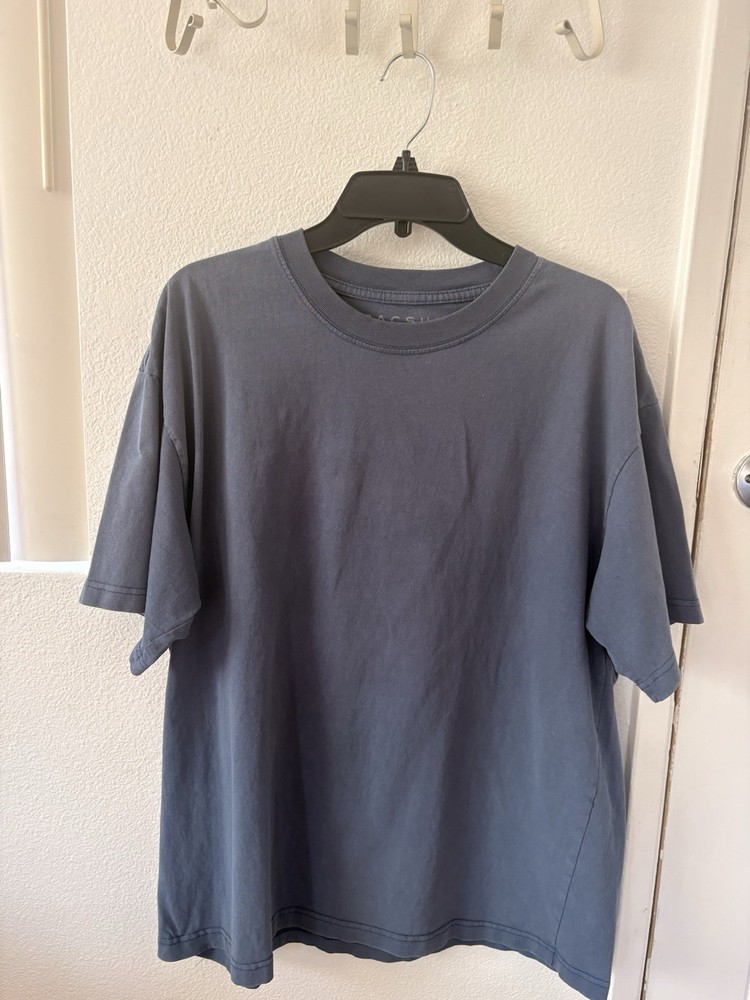 Pacsun Men’s Large Navy Blue T-Shirt Short Sleeve Crew Neck Cotton Blend
