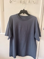 Pacsun Men’s Large Navy Blue T-Shirt Short Sleeve Crew Neck Cotton Blend