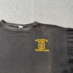 Vintage Army T Shirt Mens XL Air Capital US Army JROTC Leadership School 90s