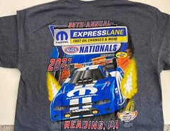 2022 53rd Annual GatorNationals (048) Men’s 100% Cotton T-shirt NHRA Drag Racing