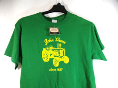 John Deere T-SHIRT deer tractor farmer logo Men’s graphic tee-M