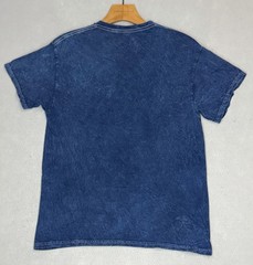 Nirvana Angel Wings Graphic T Shirt Mens Medium Blue Mineral Wash Band Tee